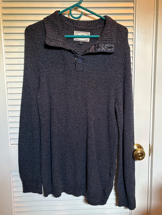 Flag & Anthem Other - Flag & Anthem Marled Navy Blue Sweater — Men’s Medium